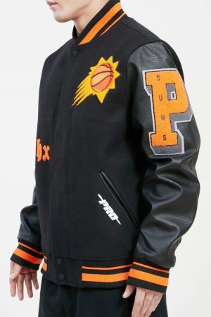 Phoenix Suns Old English Logo Varsity Jacket