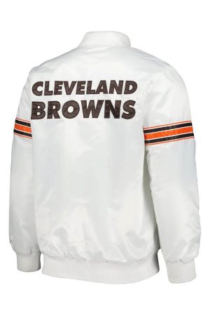 Cleveland Browns The Power Forward Satin Jacket