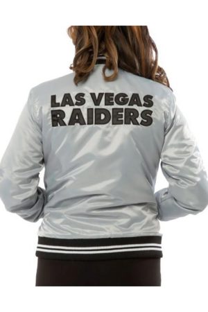 Women’s Raiders Las Vegas Satin Starter Jacket