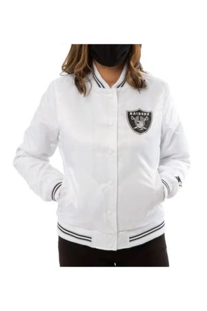 Women’s Raiders Las Vegas Satin Starter Jacket