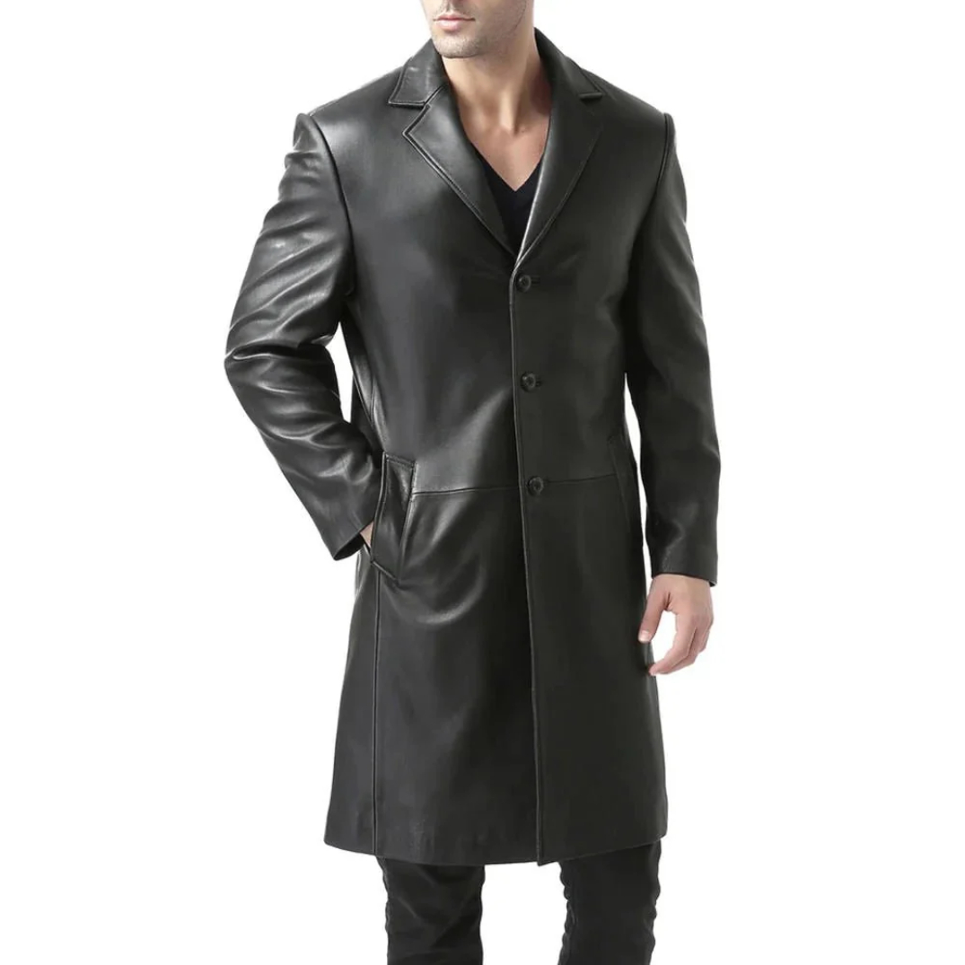 Men's Full Length Black Leather Trench Coat 3 black-leather-trench-coat_422a41b2-b5b3-47fc-8cbf-b4ce778ea74e-657532