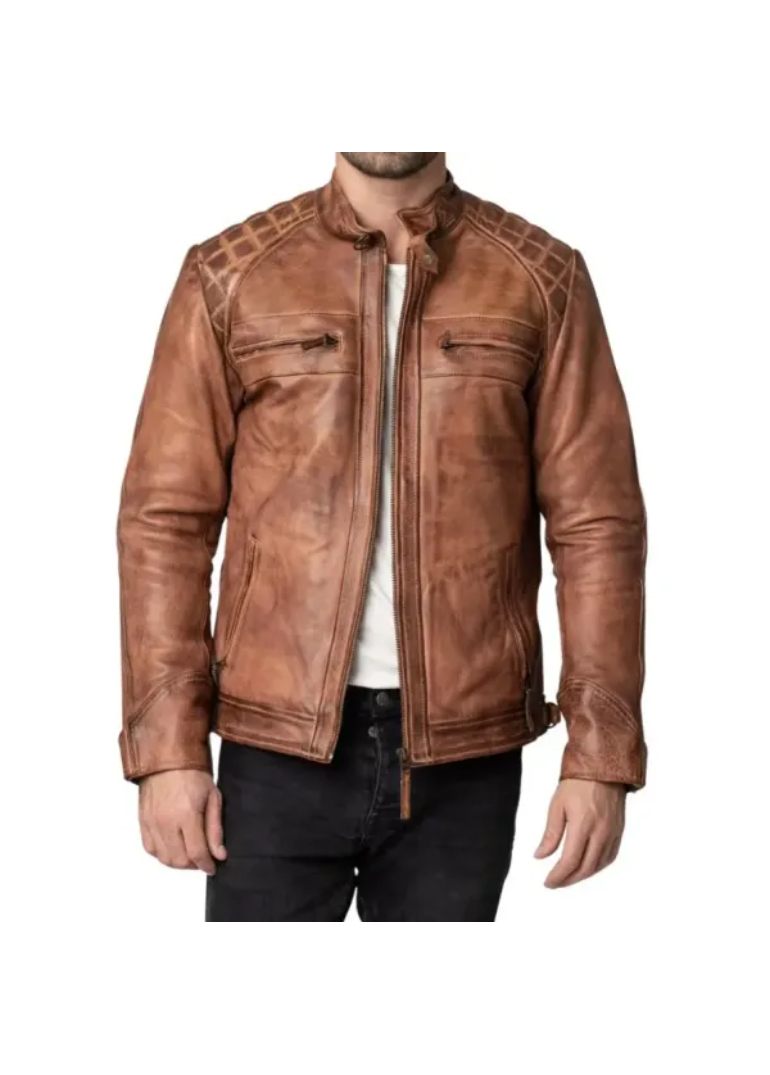 Brown Distressed Leather Motorcycle Jacket Mens 1 brown-distressed-leather-motorcycle-jacket-mens
