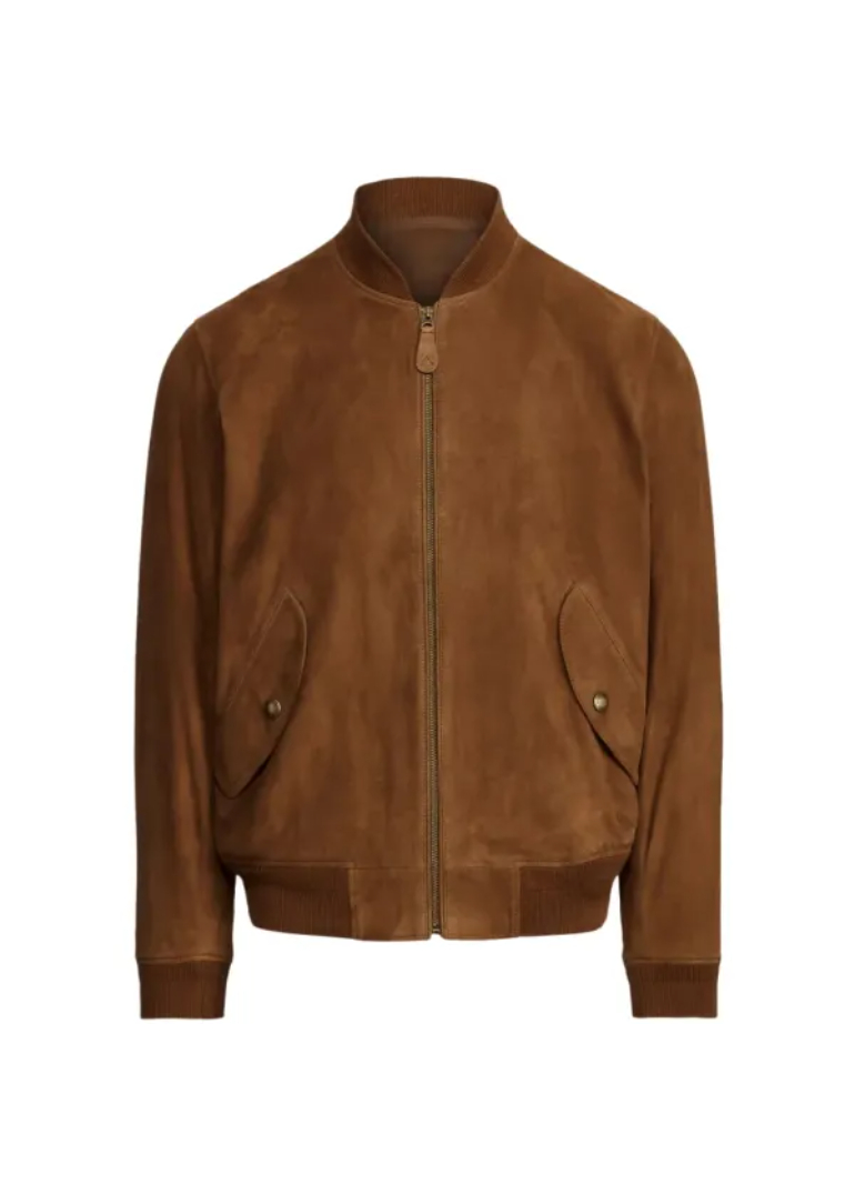 Bomber Brown Suede Jacket Mens 3 brown-suede-jacket-mens-1