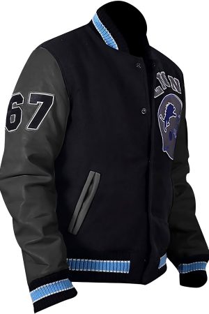 Axel Foley Detroit Lions Varsity Jacket