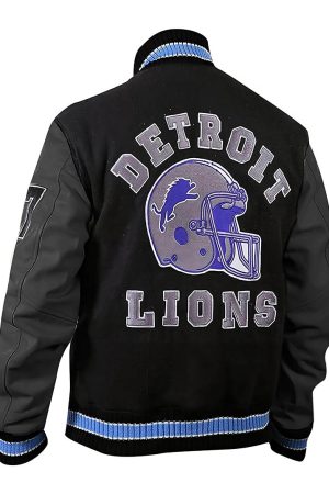 Axel Foley Detroit Lions Varsity Jacket