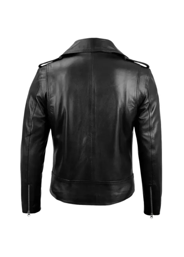 Black Leather Motorcycle Jacket Mens 2 lambskin-leather-black-biker-jacket-men