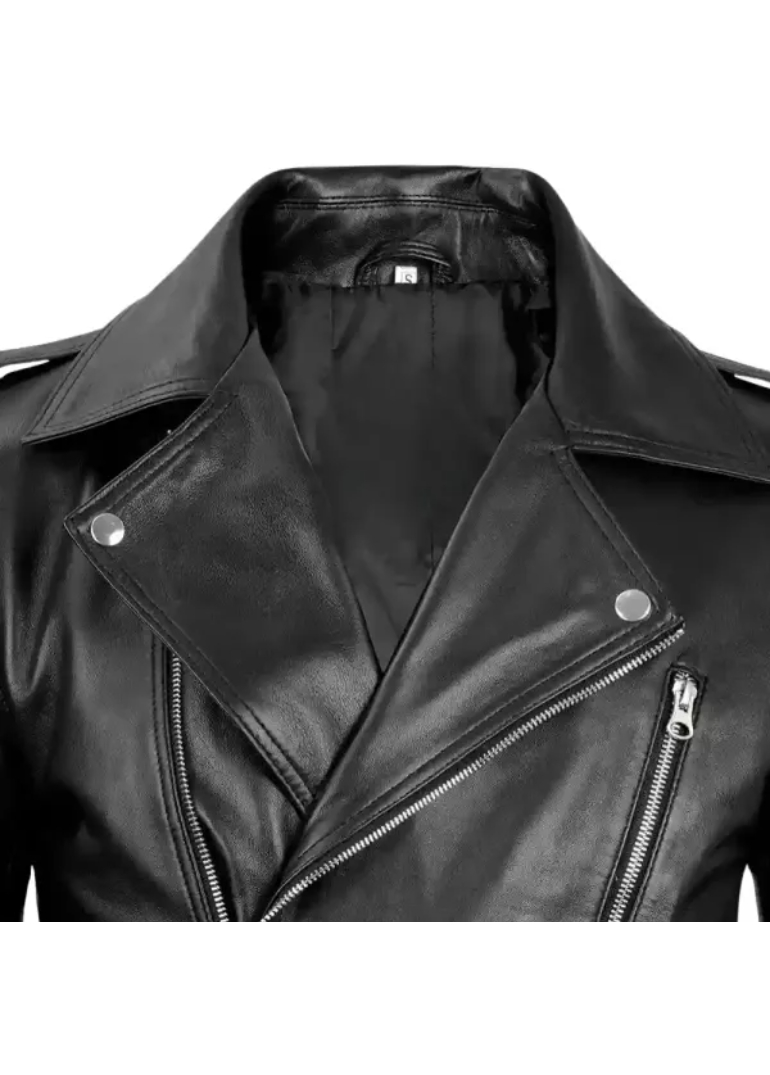 Black Leather Motorcycle Jacket Mens 3 leather-black-biker-jacket-mens