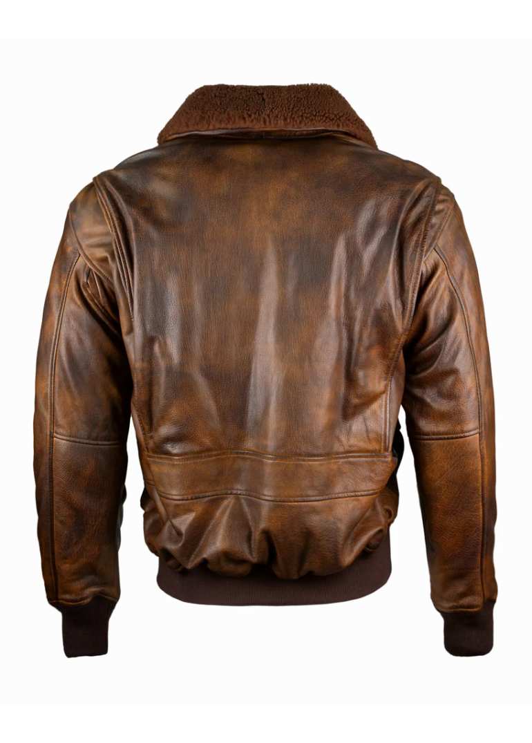 Top Gun Vintage G-1 Leather Jacket 2 topgun-men-G-1V-BRO-B-leather-bomber-jacket