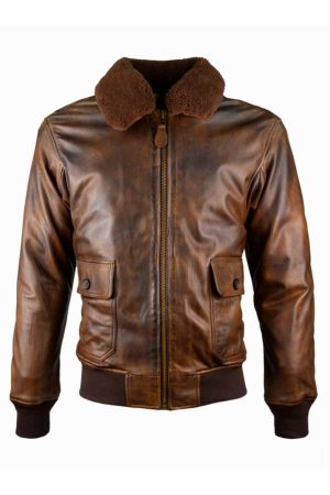 topgun-men-G-1V-BRO-F-leather-bomber-jacket