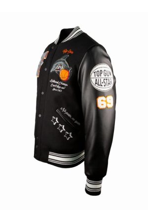 Top Gun Shark Varsity Jacket
