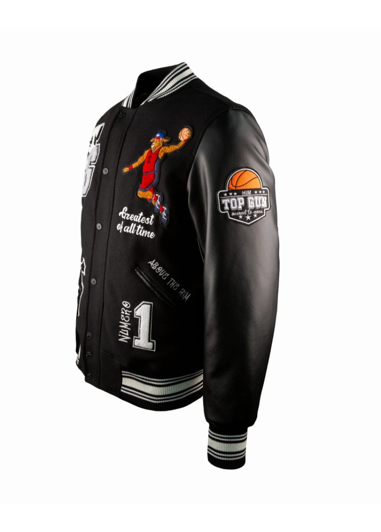 Top Gun The New Goat Varsity Jacket 4 topgun-men-TGJ2449-BLA-R-wool-varsity-bomber