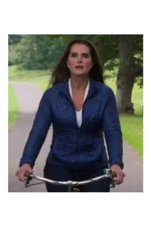 A Castle for Christmas Brooke Shields Diamond Quilted Jacket