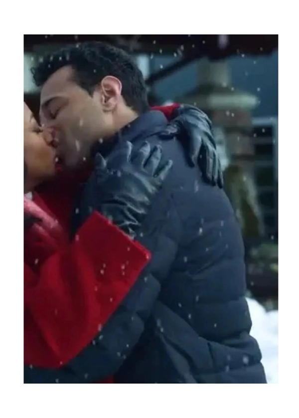 A Christmas Dance Reunion Corbin Bleu Black Puffer Jacket 3 A Christmas Dance Reunion Corbin Bleu Black Puffer Jacket
