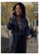 A Paris Proposal Bethany Brown Leather Coat