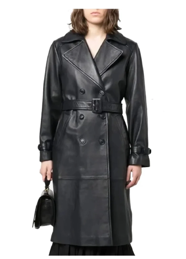 A Paris Proposal Bethany Brown Leather Coat 3 A Paris Proposal Bethany Brown Leather Coat
