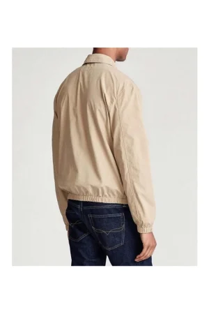 Adam Sandler Hustle Beige Cotton Jacket