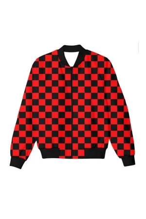 Bajan Canadian Red Check Jacket