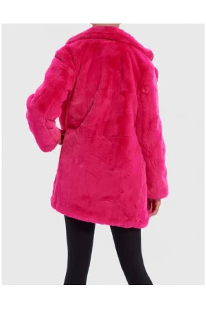 Taylor Swift You Need To Calm Down Pink Fur Coat Jacket