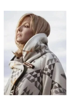 Yellowstone Beth Dutton Hooded Coat