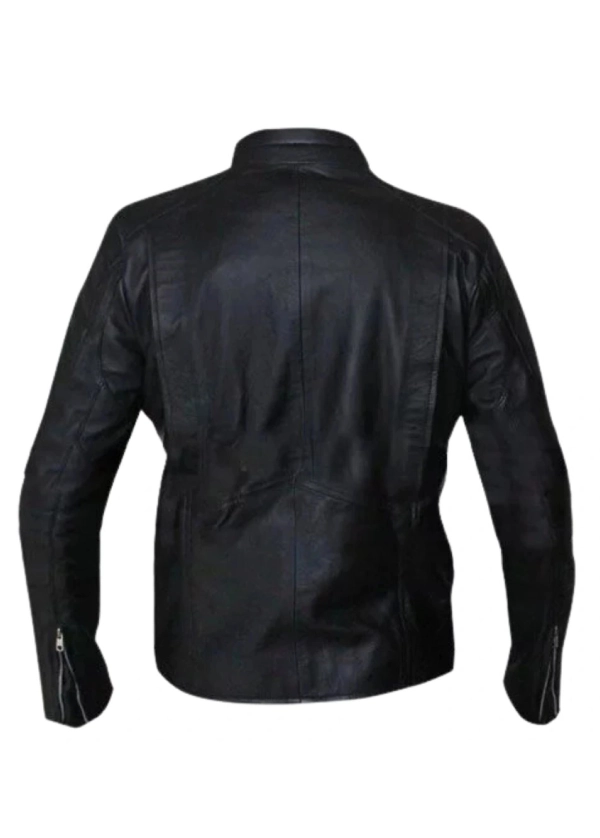 Black Leather Skull Jacket Men’s 3 Black Leather Skull Jacket Men’s - Image 3