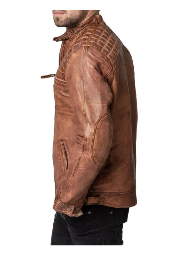 Brown Distressed Leather Motorcycle Jacket Mens 2 Brown Distressed Leather Motorcycle Jacket Mens