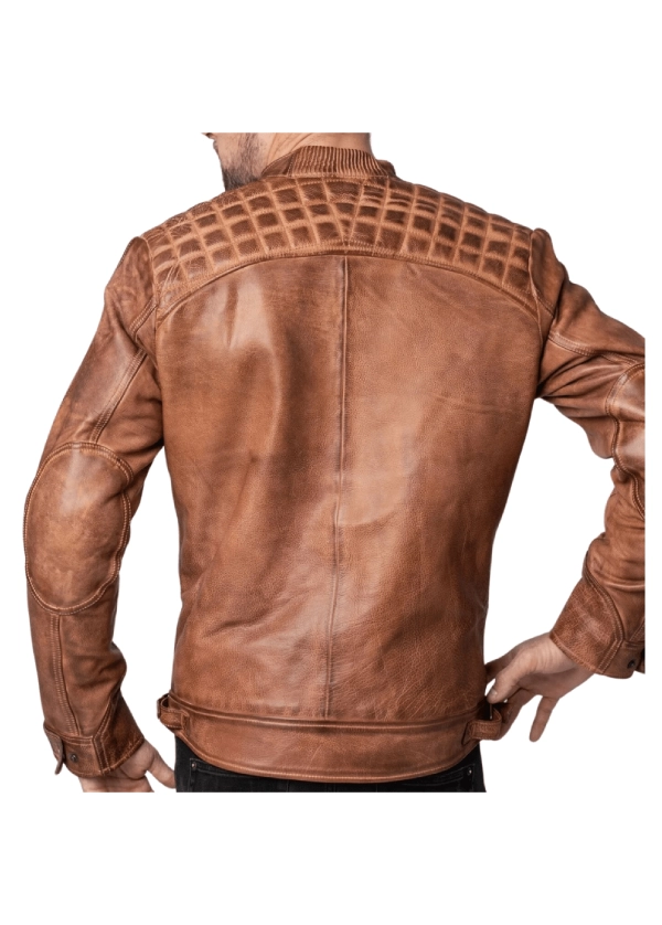 Brown Distressed Leather Motorcycle Jacket Mens 3 Brown Distressed Leather Motorcycle Jacket Mens