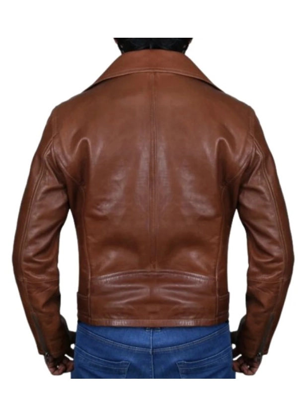 Leather Brown Motorcycle Jakcet Mens 3 Leather Brown Motorcycle Jakcet Mens
