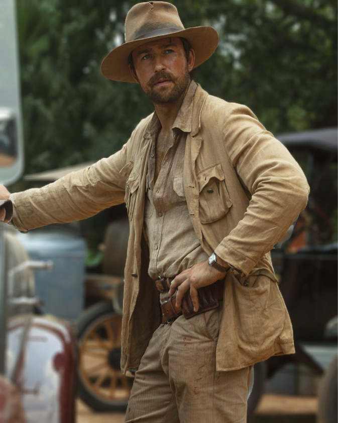 1923 TV Series 2022 Brandon Sklenar Beige Jacket 1 1923 TV Series 2022 Brandon Sklenar Beige Jacket