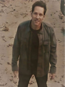 Avengers Endgame Paul Rudd Grey Cotton Jacket
