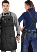 Barber Apron - Leather Straps