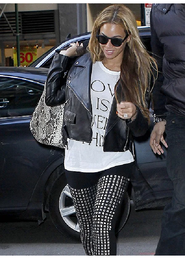 Beyonce Leather Jacket 1 Beyonce Leather Jacket-1