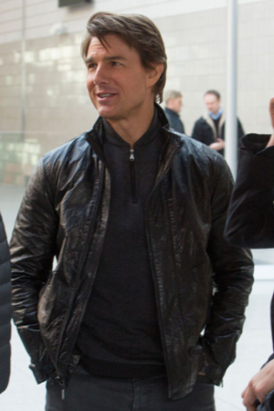 Tom Cruise Mission Impossible Rogue Nation Leather Jacket