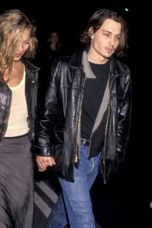 Johnny Depp Leather Jacket #3
