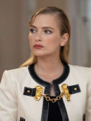 Camille Razat Emily In Paris S03 White Jacket