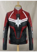 Captain Marvel Leather Jacket-1