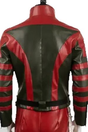 Red One 2023 Dwayne Johnson Leather Jacket