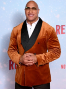 Dwayne Johnson Red One Movie Event 2024 Blazer