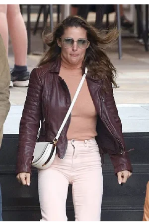 Elsa Pataky Leather Jacket #4-1