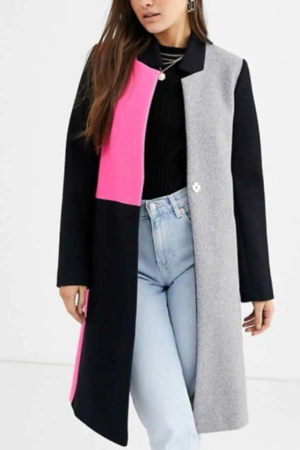 Emily Cooper Emily In Paris Color Block Coat
