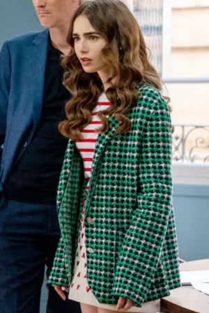 Emily Cooper EmilyIn Paris S02 Green Blazer