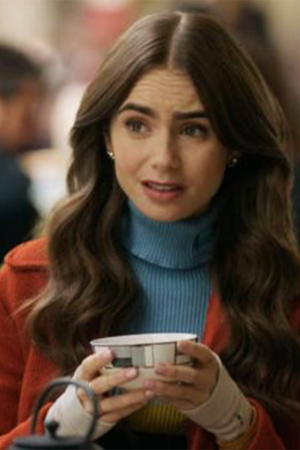 Emily In Paris S02 Lily Collins Brown Jacket