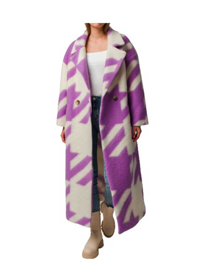 Emily In Paris S03 Lily Collins Purple Coat 1 Emily In Paris S03 Lily Collins Purple Coat