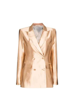 Emily In Paris Season 03 Ashley Park Golden Blazer