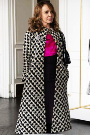 Emily In Paris Sylvie Grateau Checkered Coat