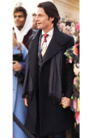 Emily In Paris William Abadie Black Trench Coat