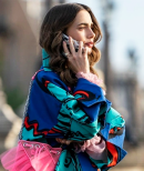 Emily in Paris Season 02 Lily Collins Coat