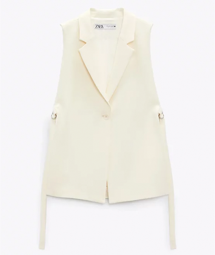 Emily in Paris Season 2 Lily Collins Slits Vest 1 Emily in Paris Season 2 Lily Collins Slits Vest