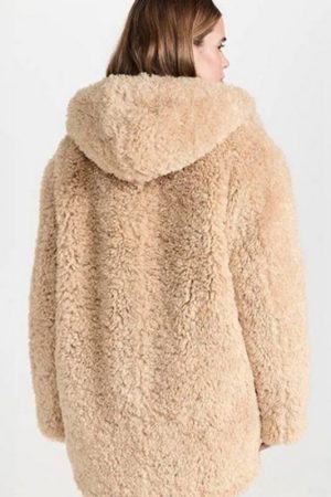 Lily Collins Emily in Paris S04 Sherpa Jacket