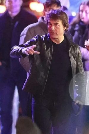 Ethan Hunt Mission Impossible 8 Leather Jacket