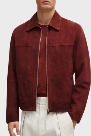 Eugenio Franceschini Emily In Paris Suede Jacket